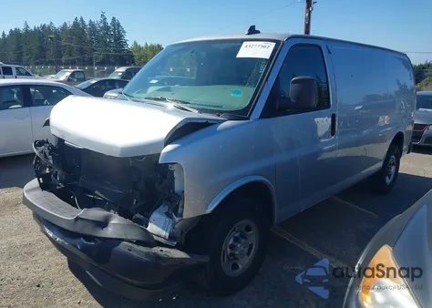2018 Chevrolet Express 2500 Work Van from USA, damaged, VIN 1GCWGAFP2J1307987
